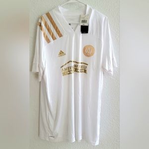Brand New Men's Atlanta United FC adidas White Jersey Retails $90+
